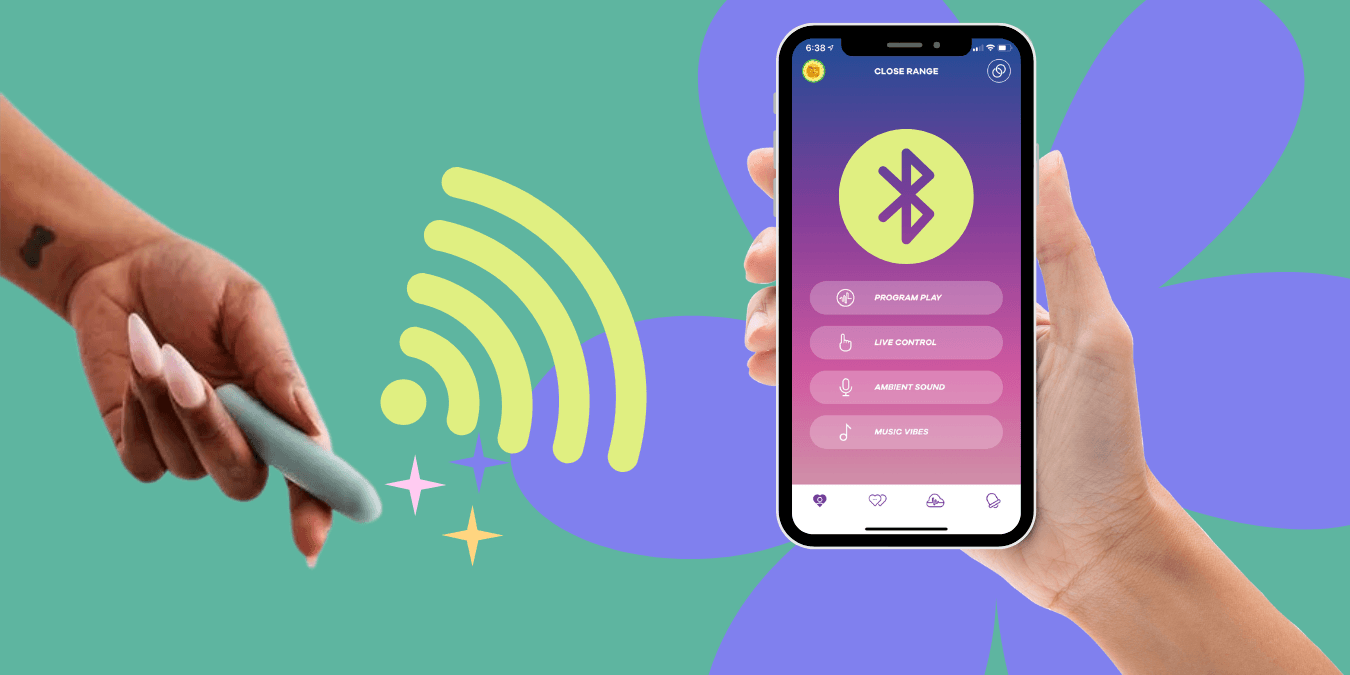 Vibradores con bluetooth o control remoto