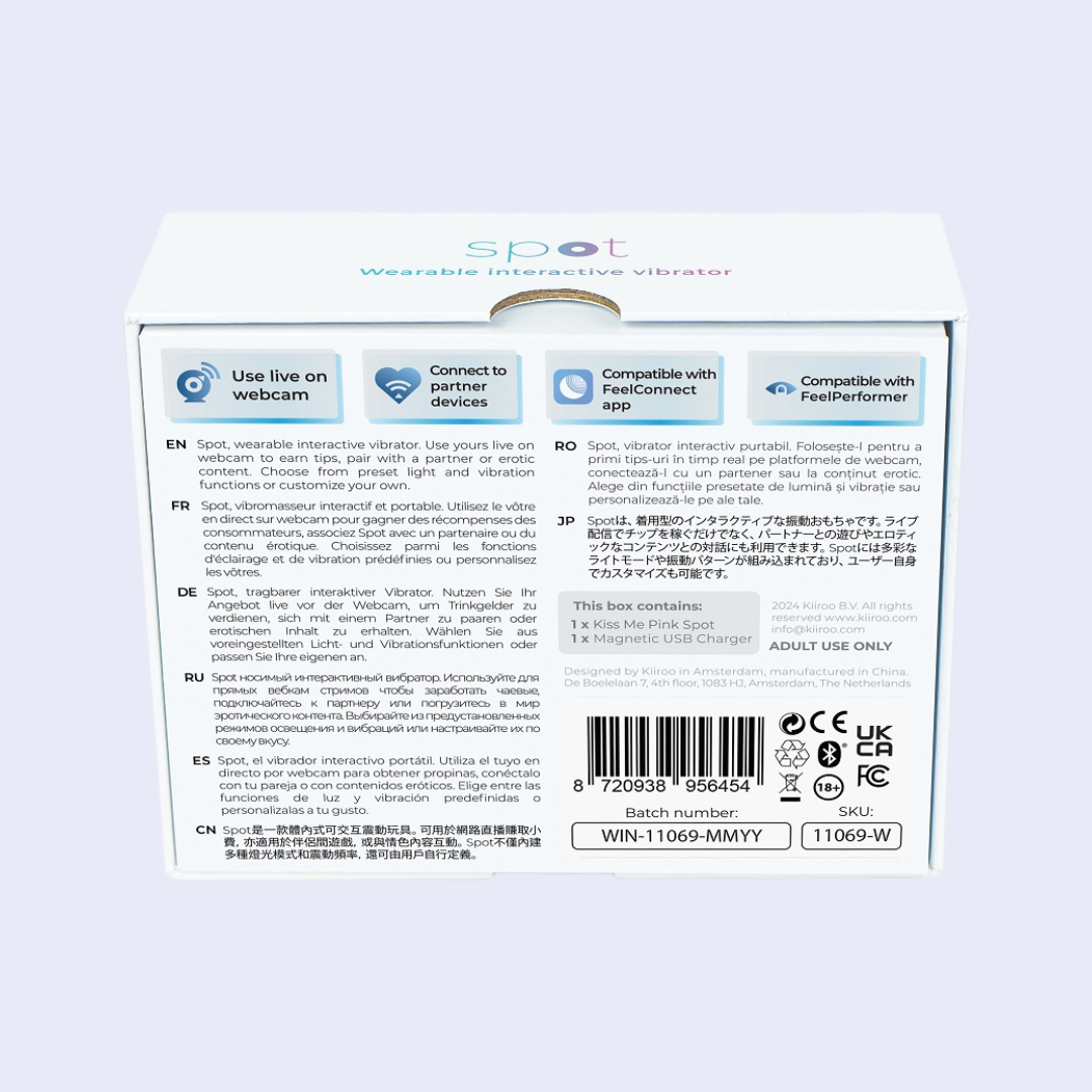 Kiiro Spot One: Vibrador Interactivo - Estimulación G