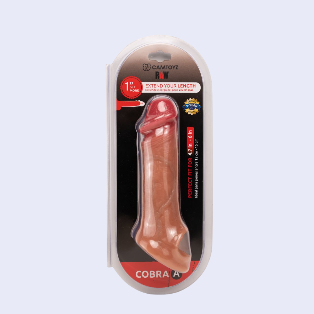 Funda para el Pene Ultrarealista Cobra Camtoyz