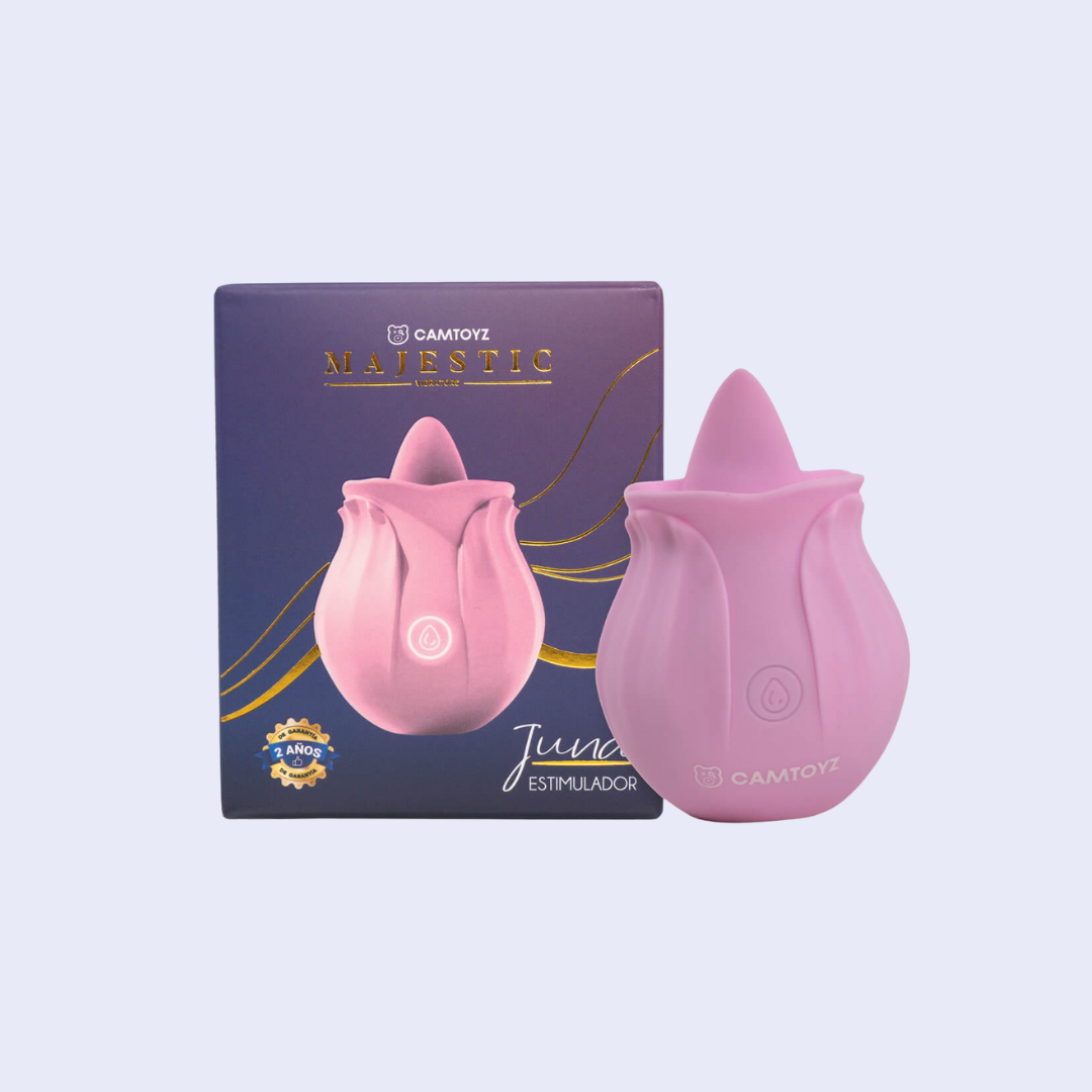 Majestic Vibrador con Lengua Juna