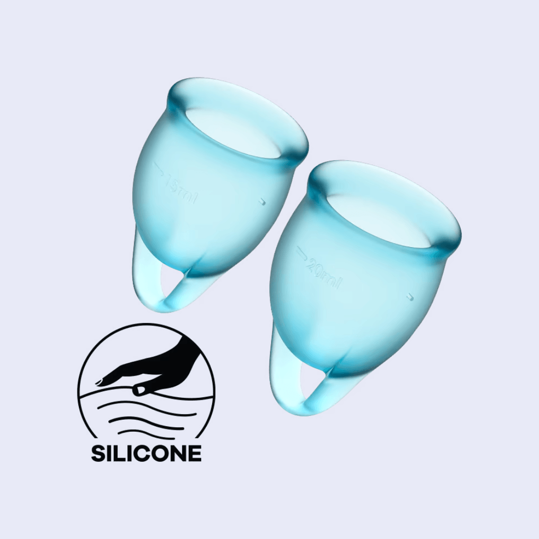 Satisfyer Copas menstruales - Set 2x - La Pepa