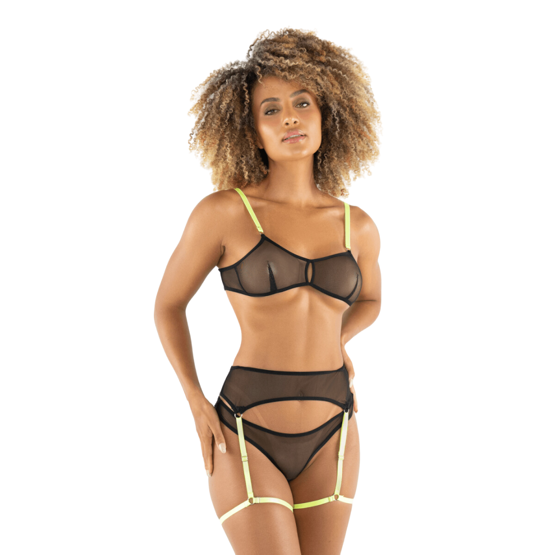Conjunto Neon Negro