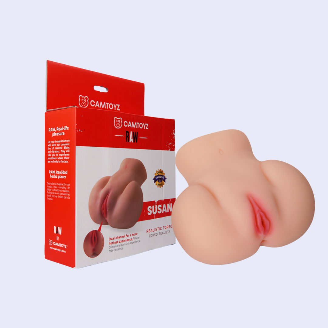 Camtoyz Torso Realista Susan: Placer Auténtico
