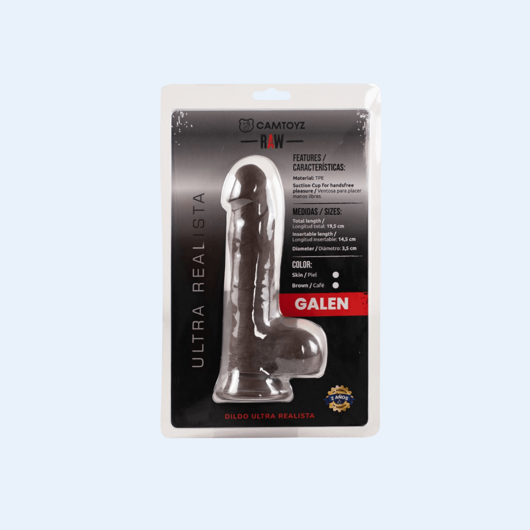 Consolador Ultra Realista Galen 19.5 cm