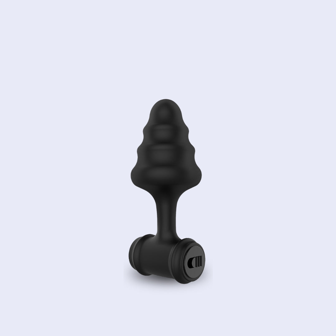 Plug Anal Vibrador Benal Camtoyz Onix para Principiantes