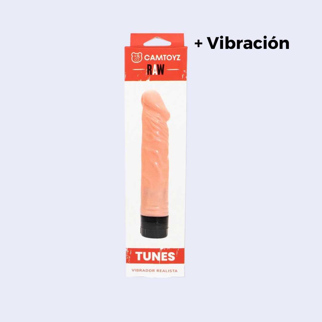 Consolador Vibrador Realista Tunes - La Pepa