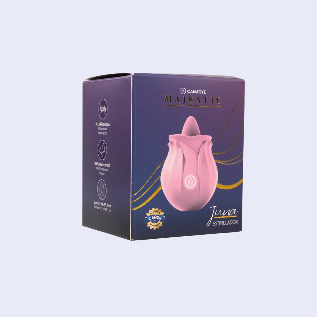 Majestic Vibrador con Lengua Juna