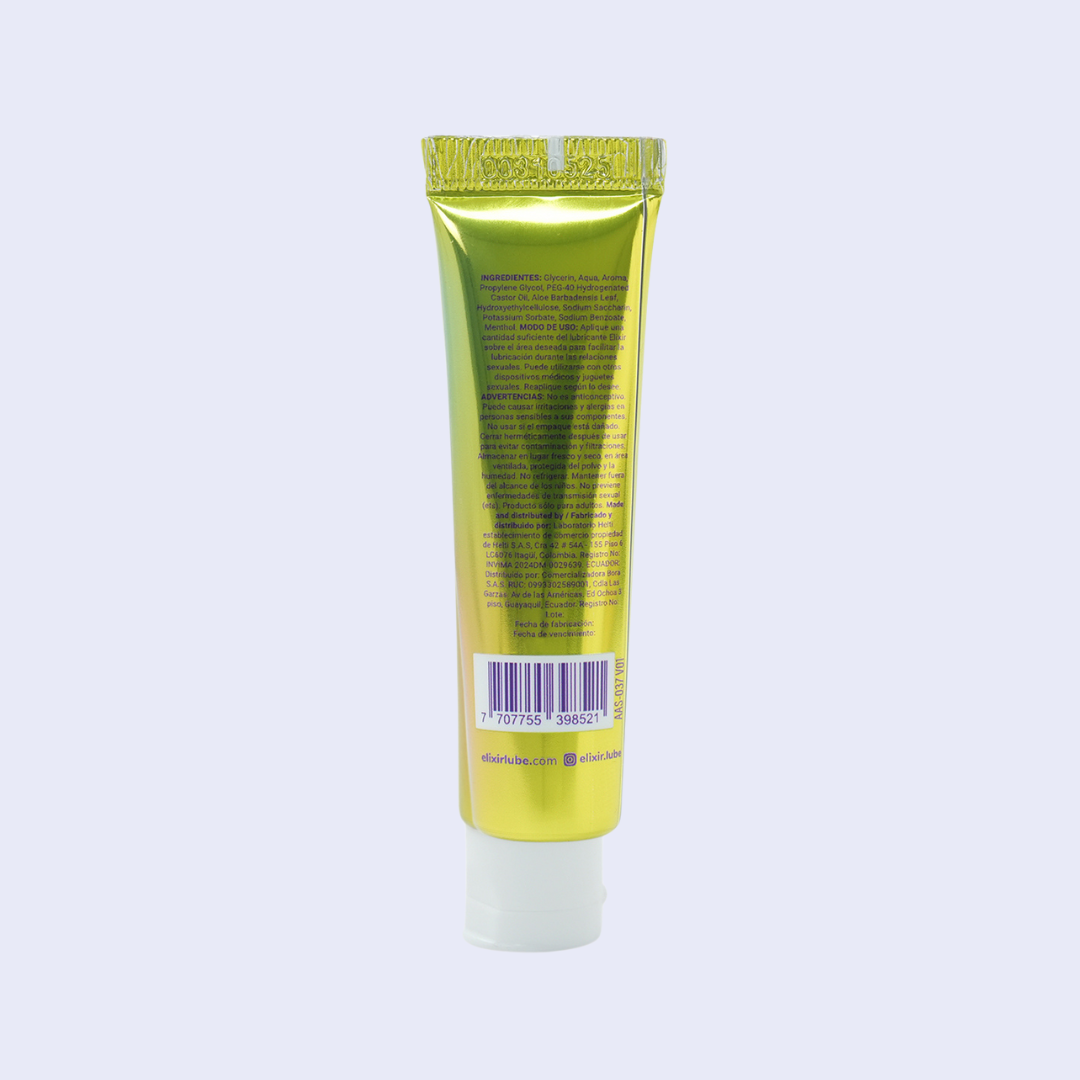 Lubricante 5 Sensaciones Elixir - La Pepa