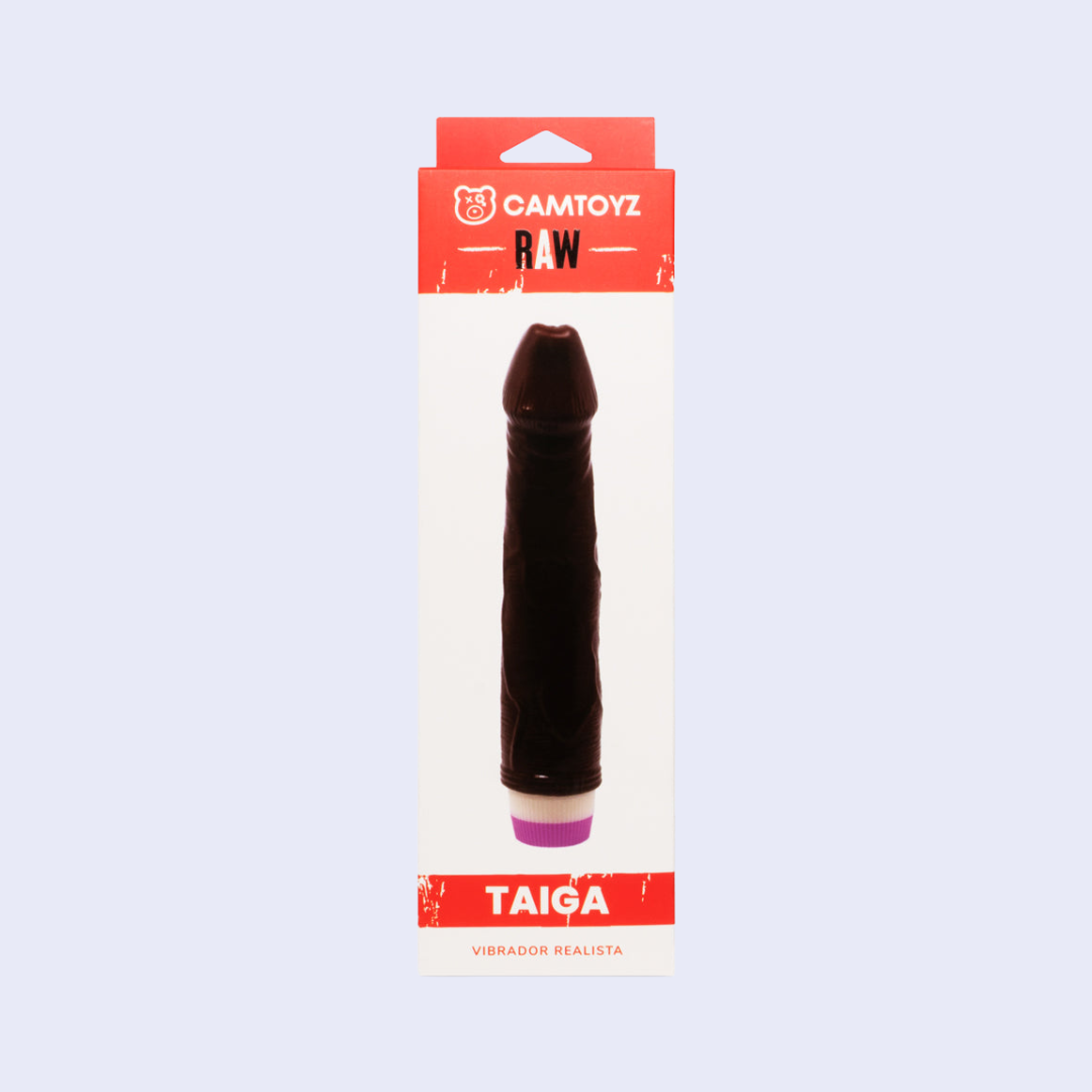 Consolador Vibrador Taiga 22 cm - La Pepa