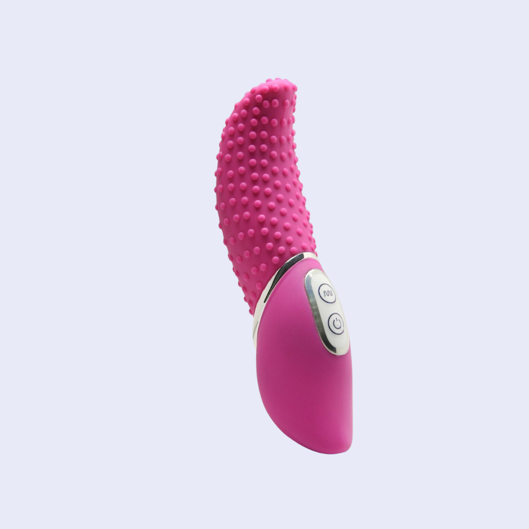 Vibrador Lengua Flora Morado
