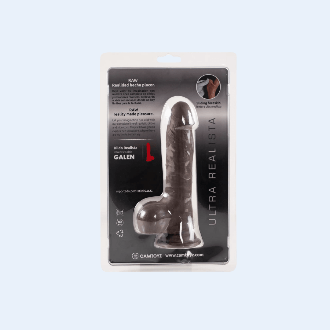 Consolador Ultra Realista Galen 19.5 cm