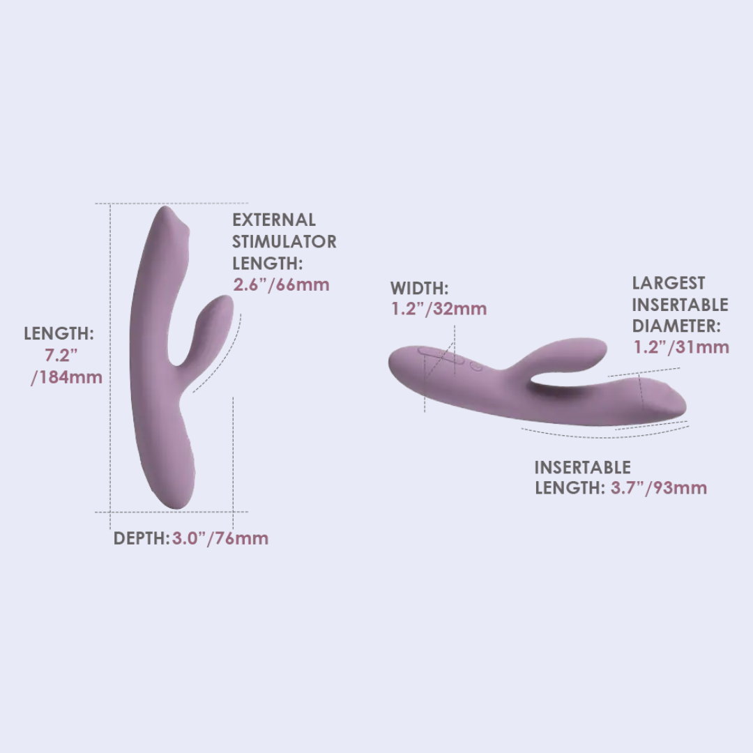 Vibrador Doble Estimulación Trysta NEO - La Pepa