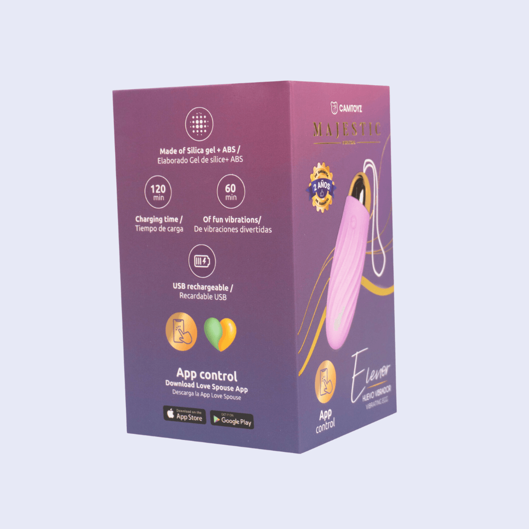 Huevo vibrador con App Elenor - La Pepa