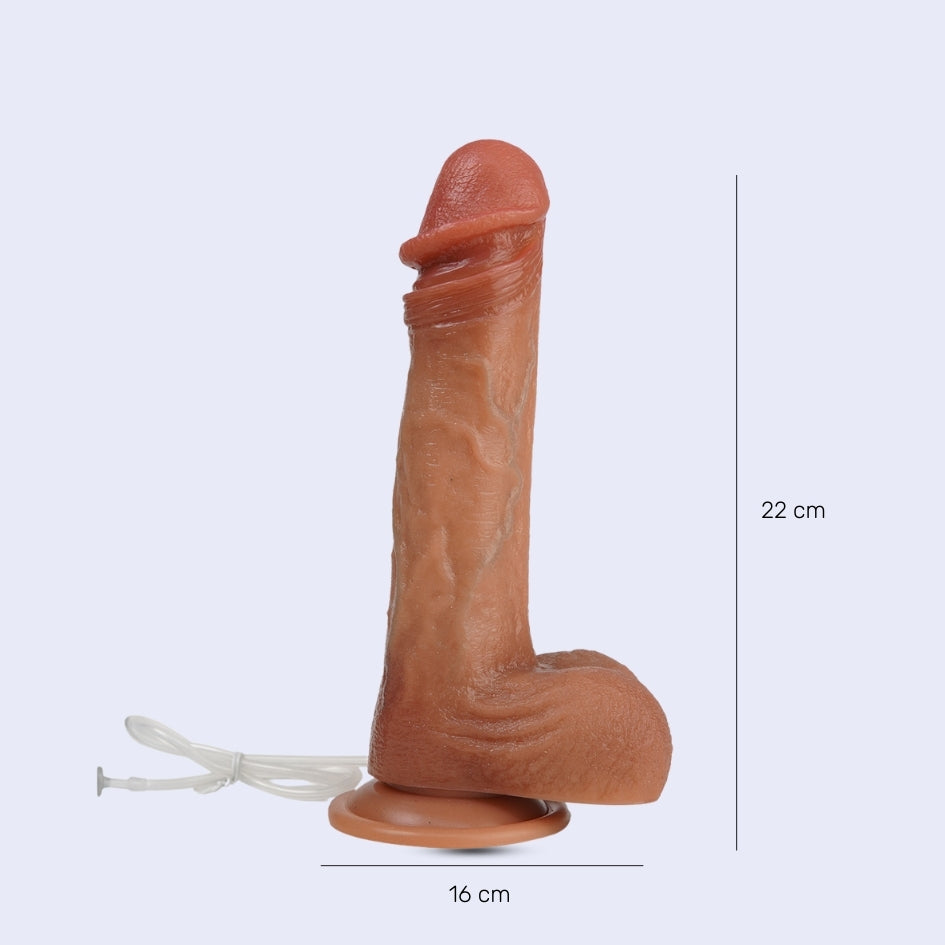 Dildo Ultrarealista Eyaculador Regor Raw