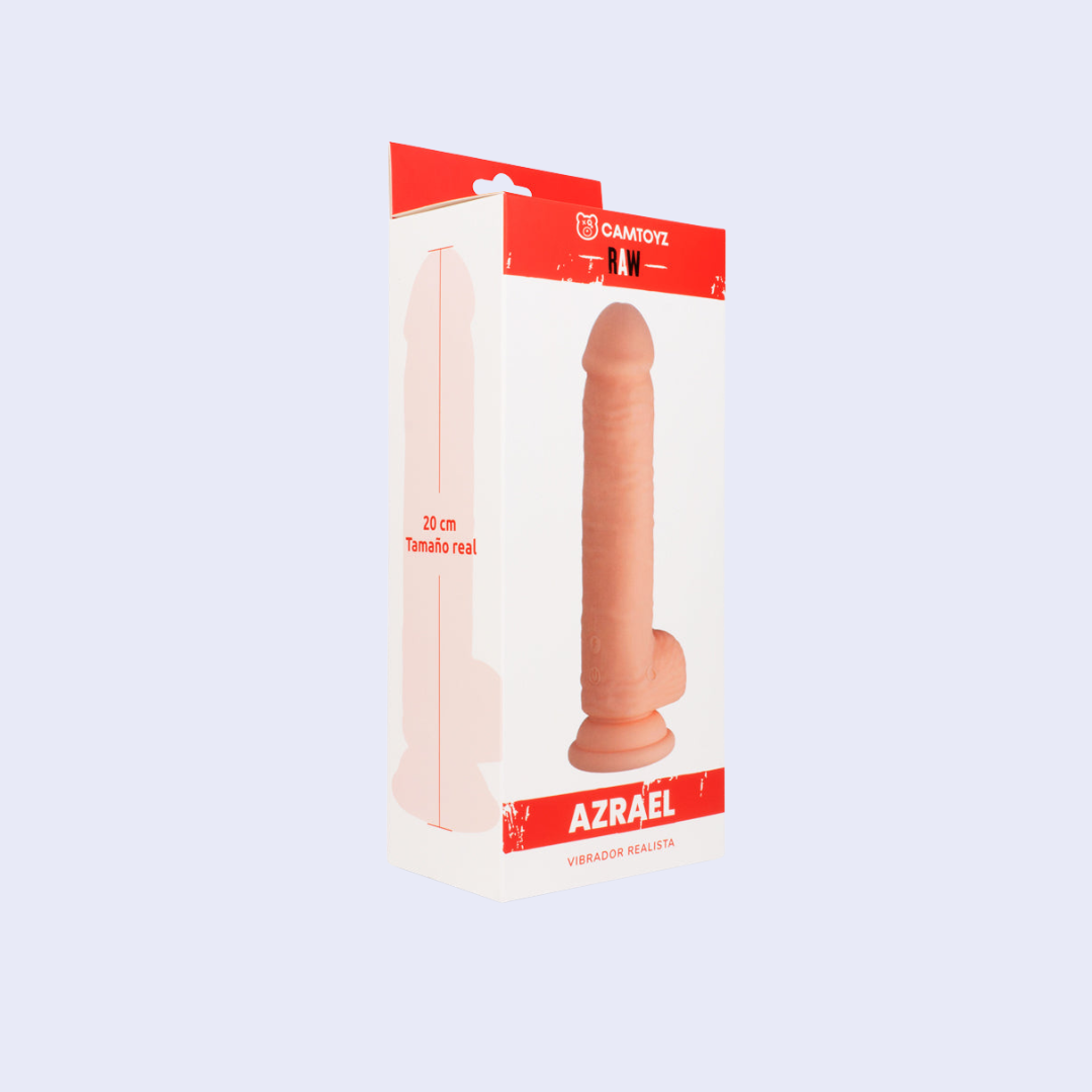 Vibrador Realista Azrael 20,2 cm - La Pepa