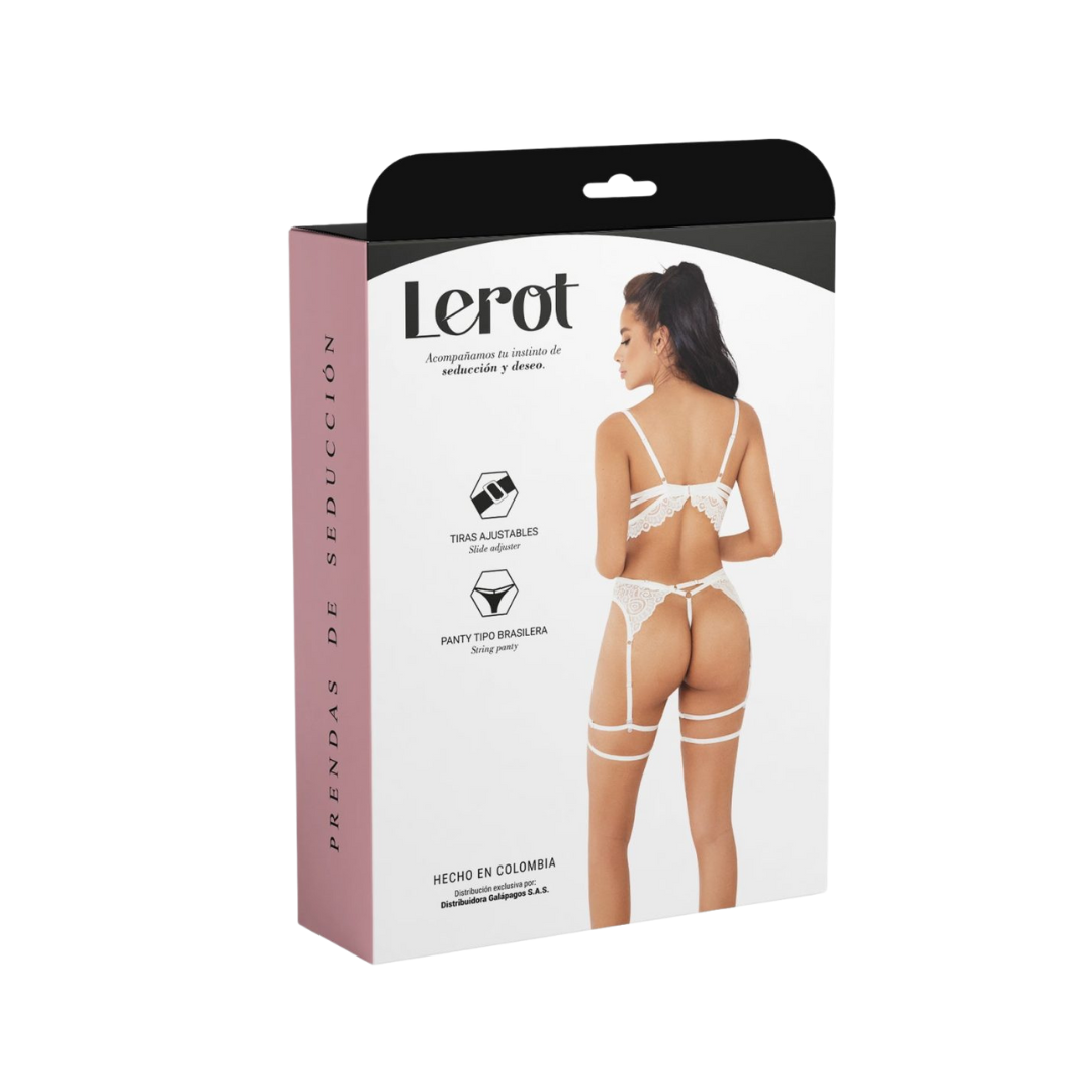 Lencería Bella Lerot Marfil - La Pepa