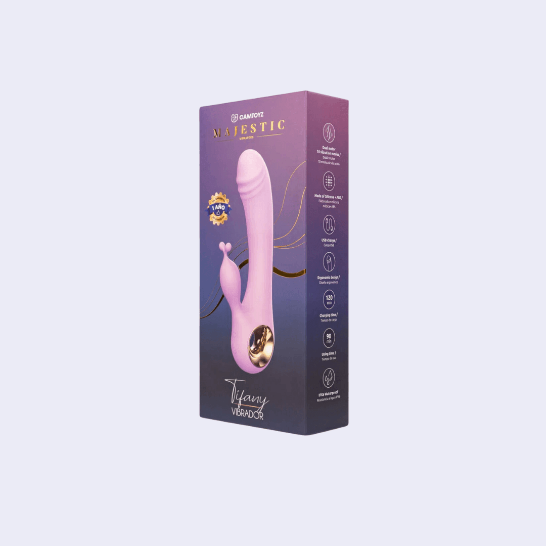 Vibrador Doble Tifany - CamToyz - La Pepa