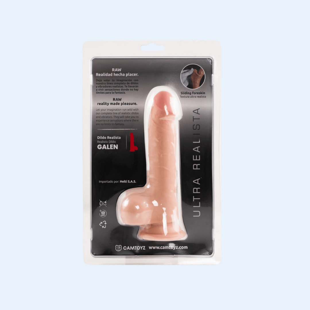 Consolador Ultra Realista Galen 19.5 cm