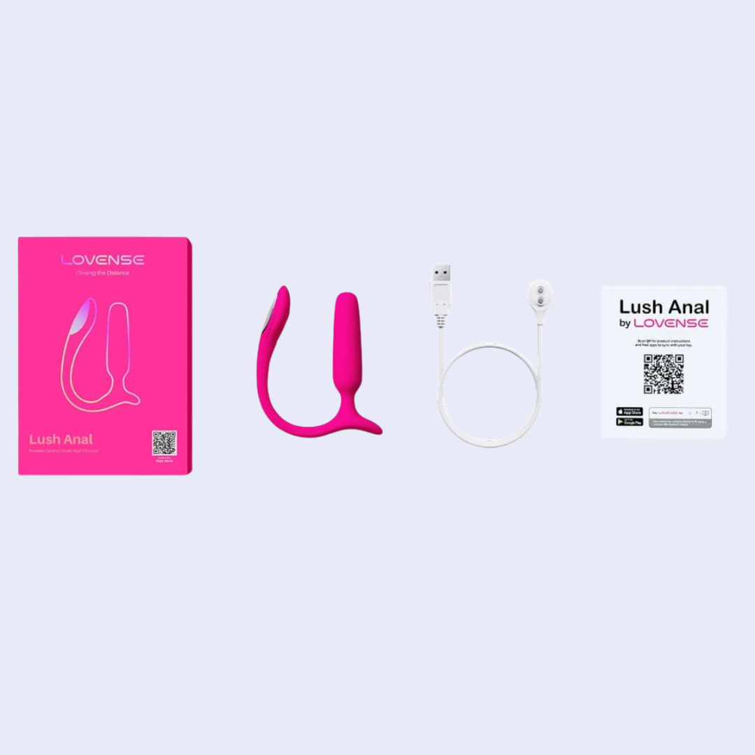 Lovense Lush Anal: Vibrador Anal con Control Remoto