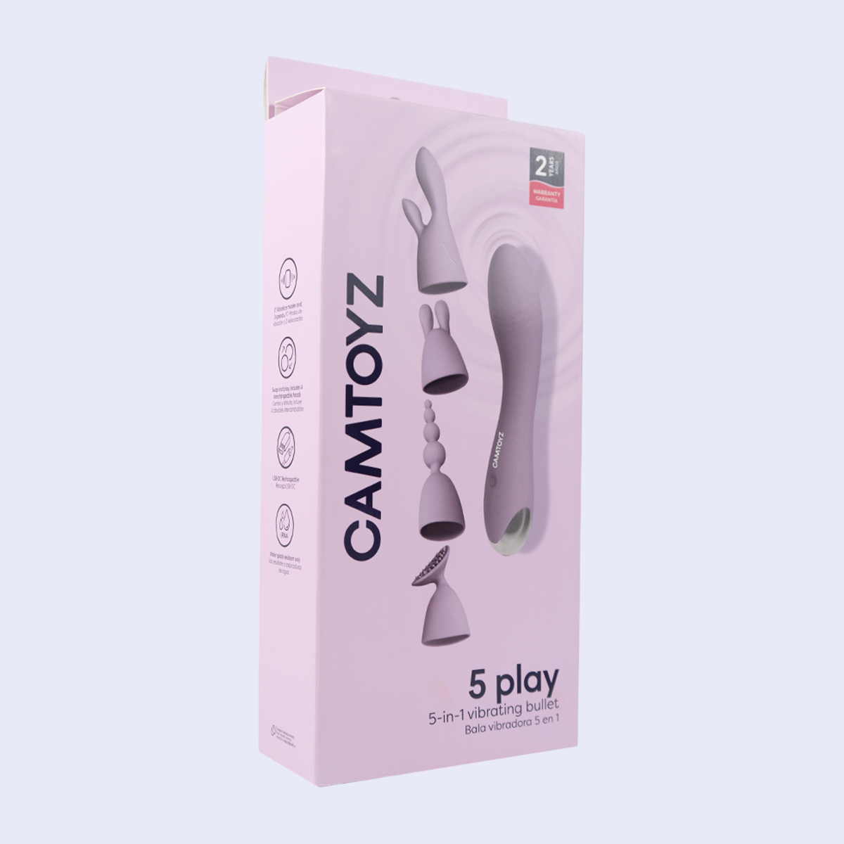 5 Play Bala Vibradora 5 en 1 Camtoyz