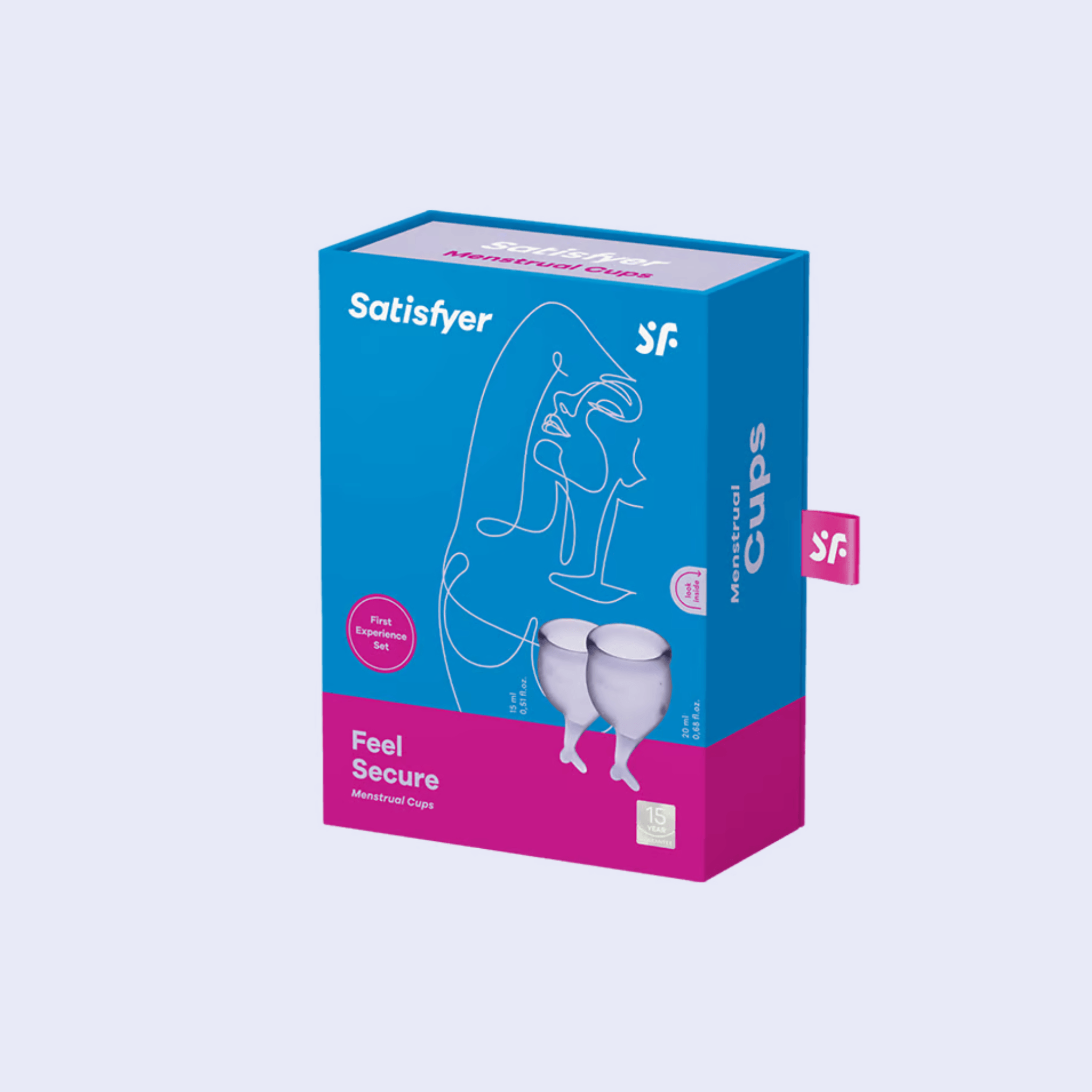 Satisfyer Copas menstruales - Feel Secure - La Pepa