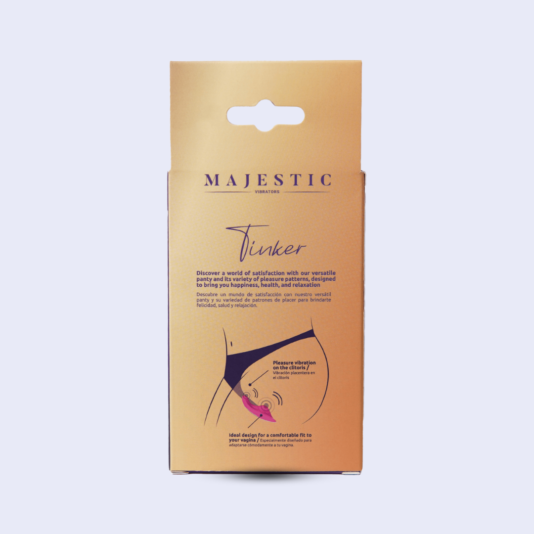 Panty Vibrador Tinker Majestic - La Pepa