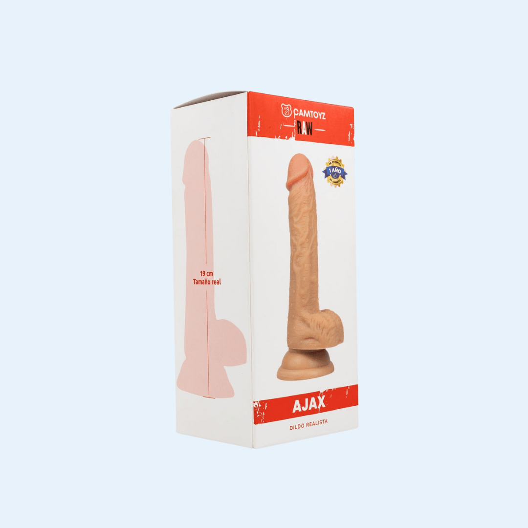 Consolador Realista Ajax 19cm