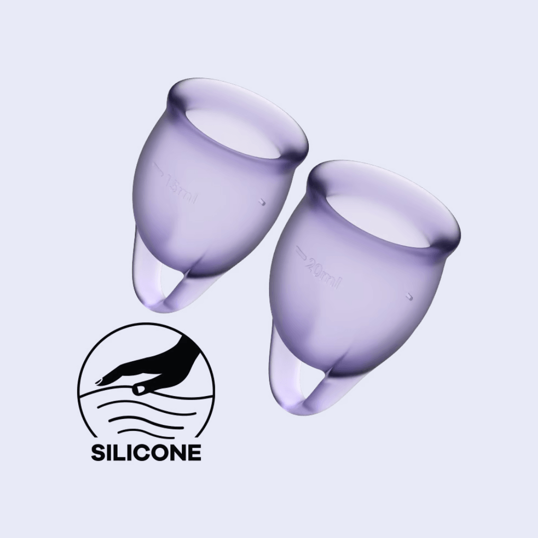 Satisfyer Copas menstruales - Set 2x - La Pepa