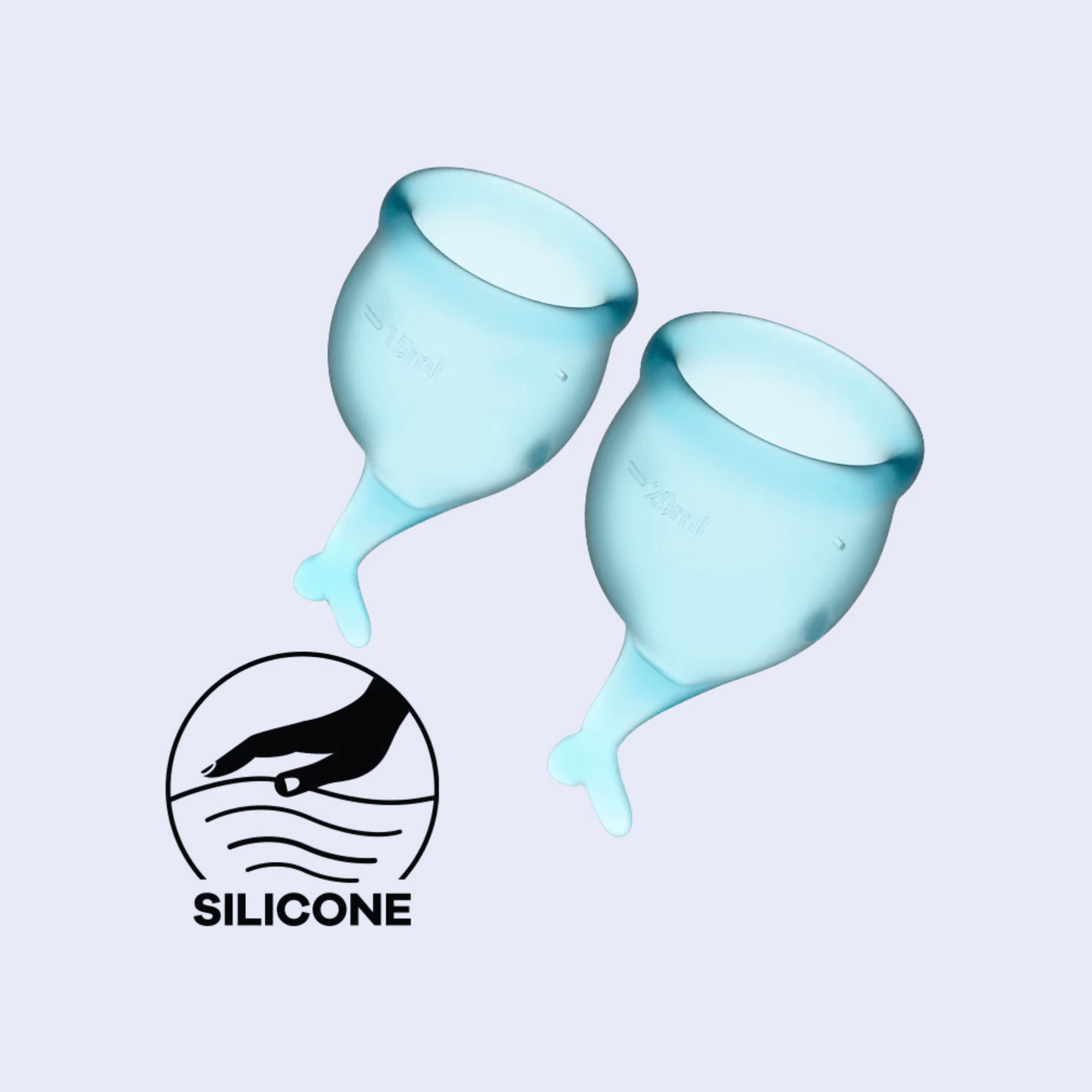 Satisfyer Copas menstruales - Feel Secure - La Pepa