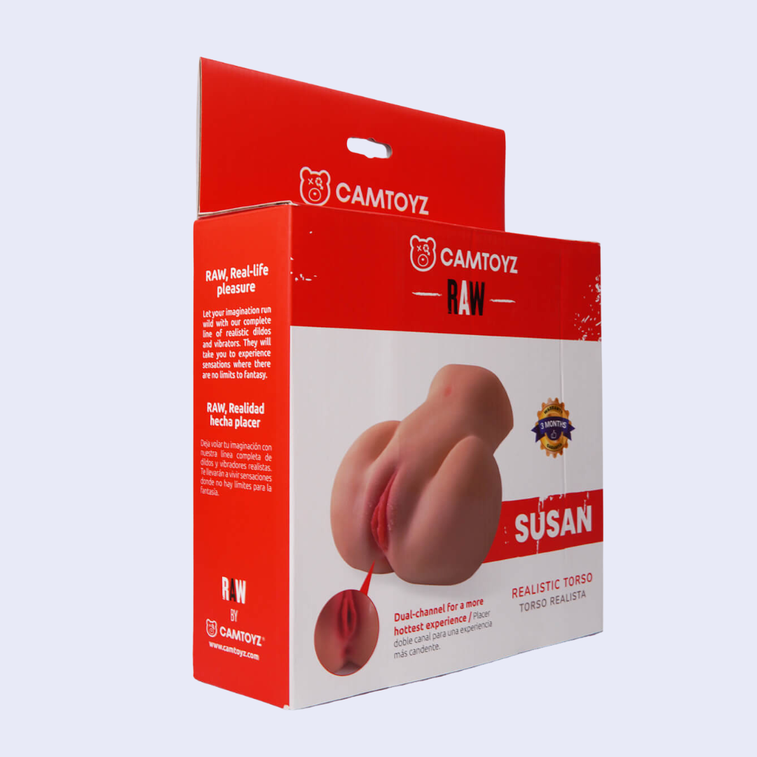 Camtoyz Torso Realista Susan: Placer Auténtico