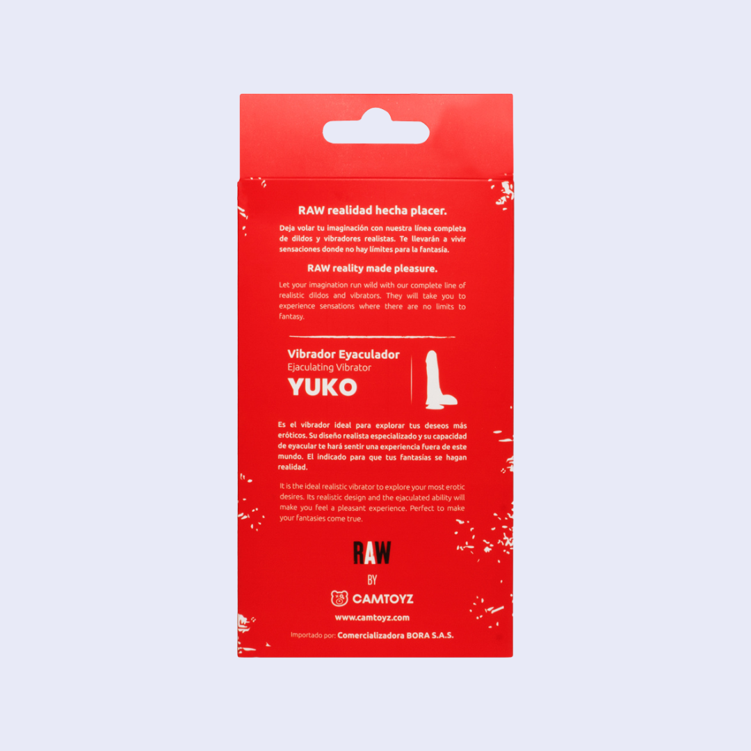 Consolador Vibrador Eyaculador Yuko 19.3 cm