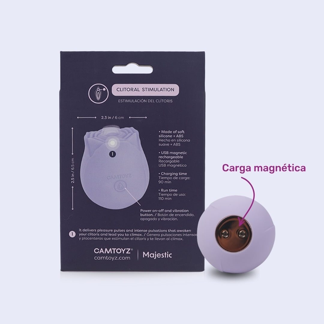 Tap Rose Estimulador de Pulsaciones Camtoyz