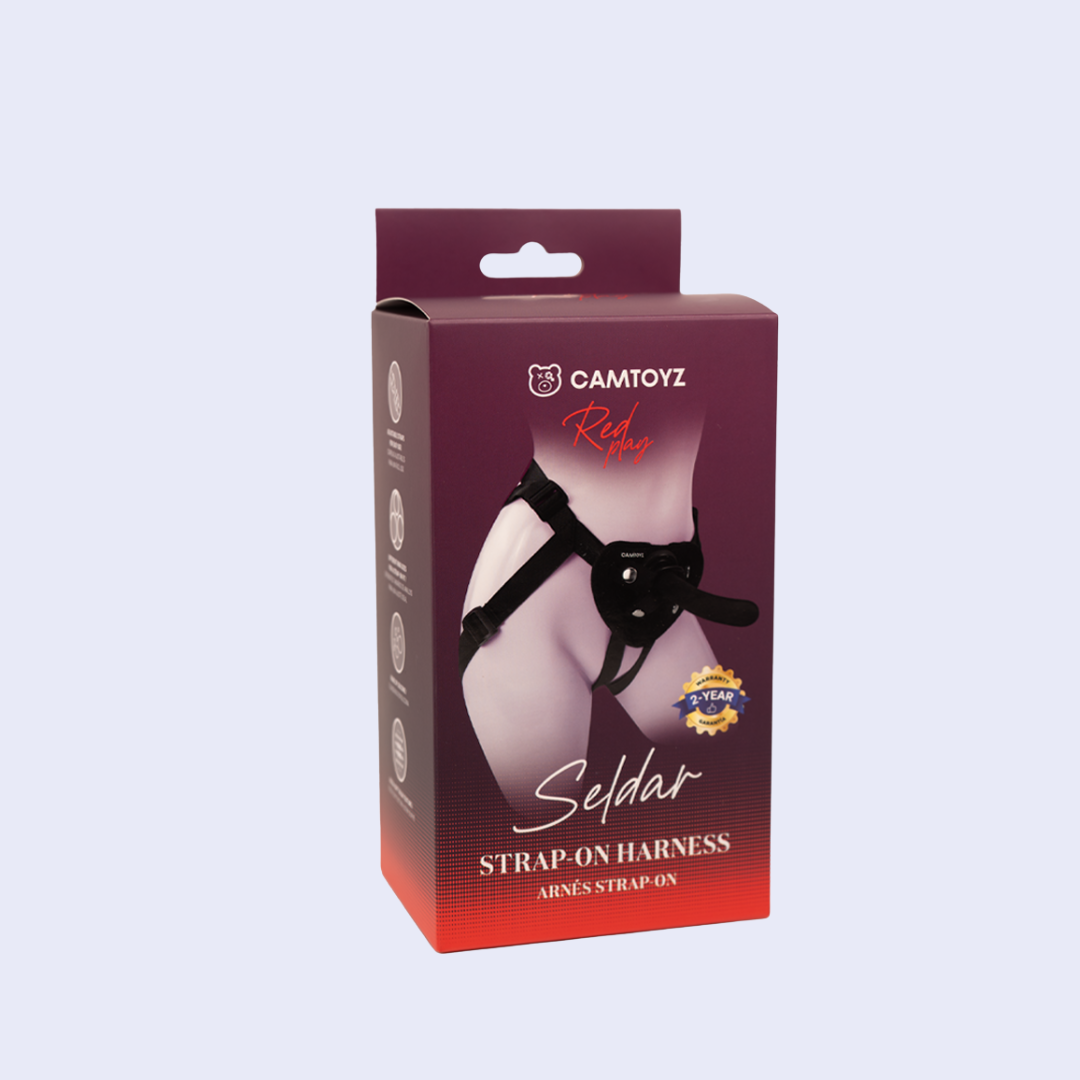 Arnés Seldar Camtoyz con Dildo Suave