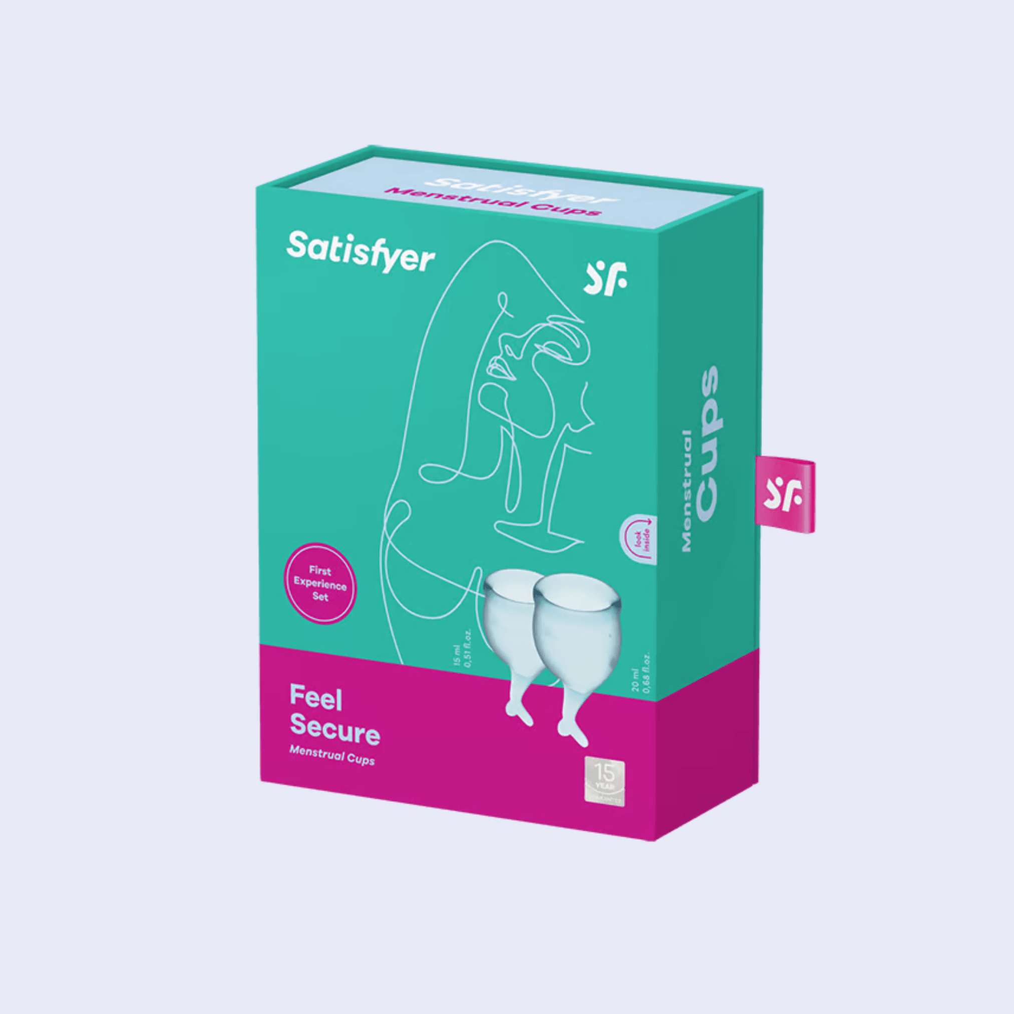 Satisfyer Copas menstruales - Feel Secure - La Pepa