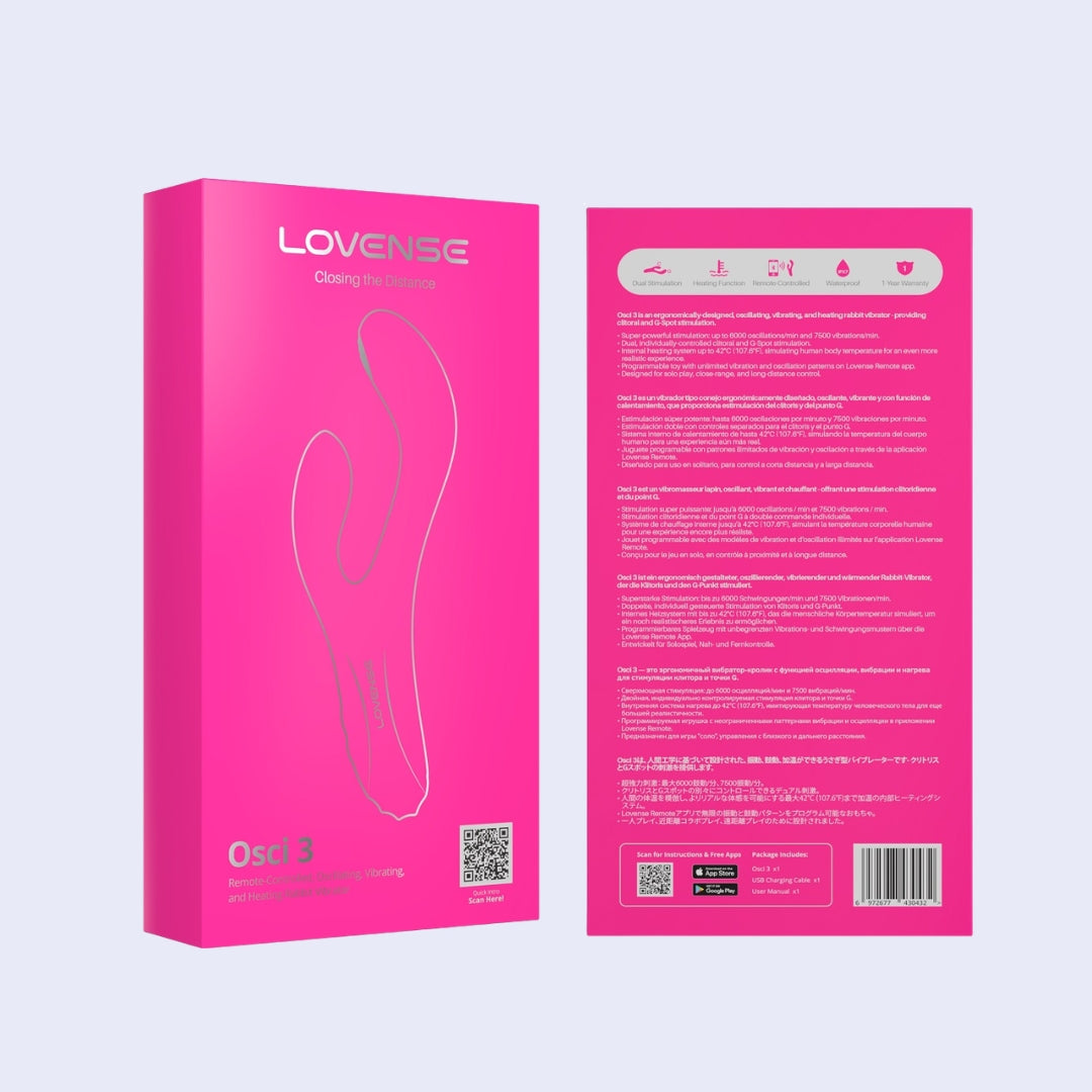 Lovense Osci 3 Conejo Dual G