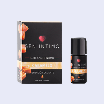 Lubricante Íntimo Caramelo Sensación Caliente x 30 ml