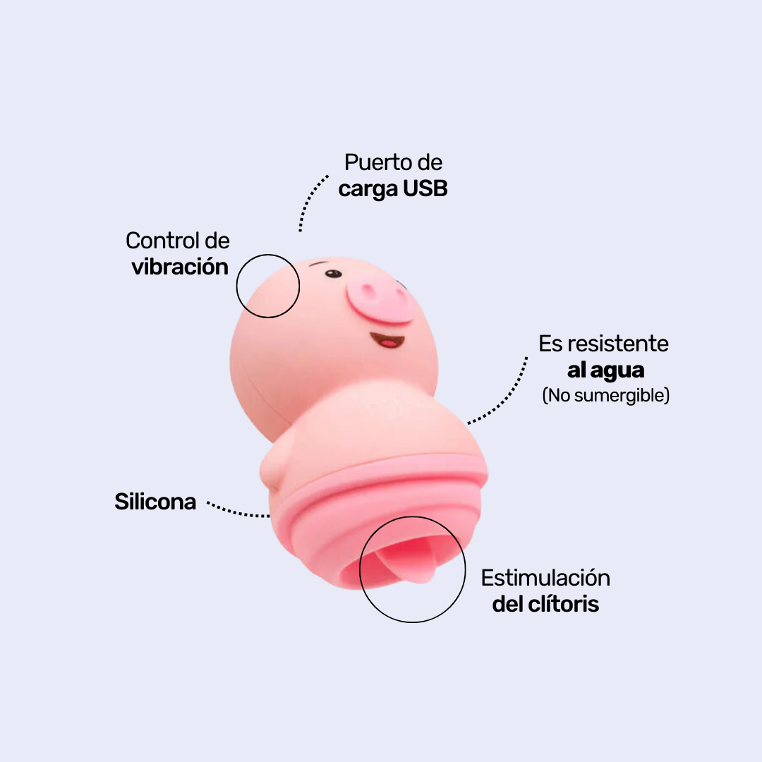 Estimulador de Clítoris Pigly - CamToyz - La Pepa