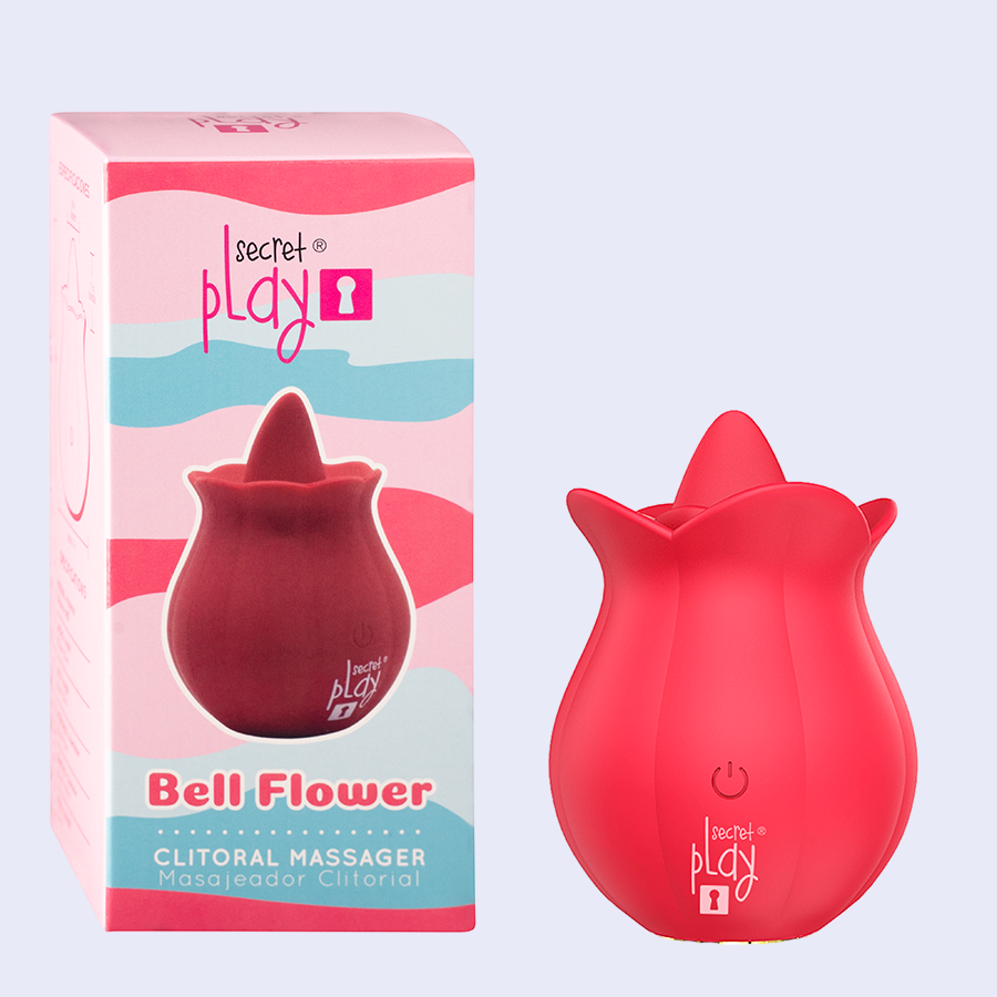 Secret Play Bell Flower - Vibrador Estimulador Clitorial en Forma de Rosa