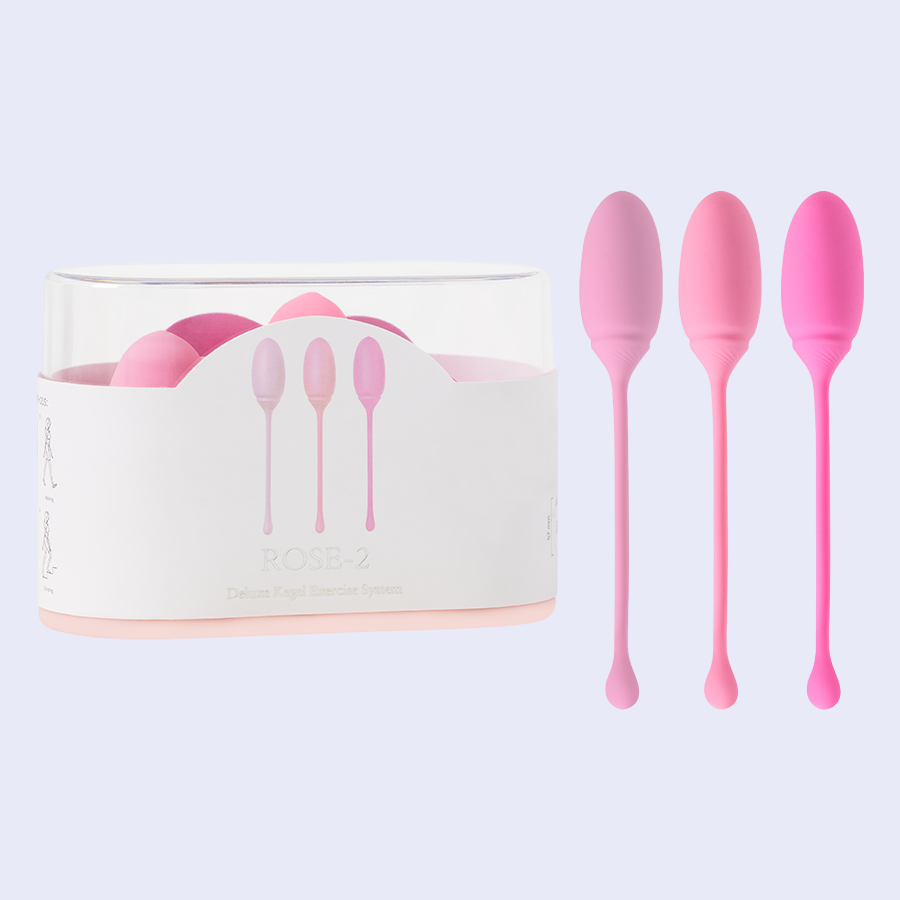 Shande Bolas Kegel Rose Pink | Set x3 niveles