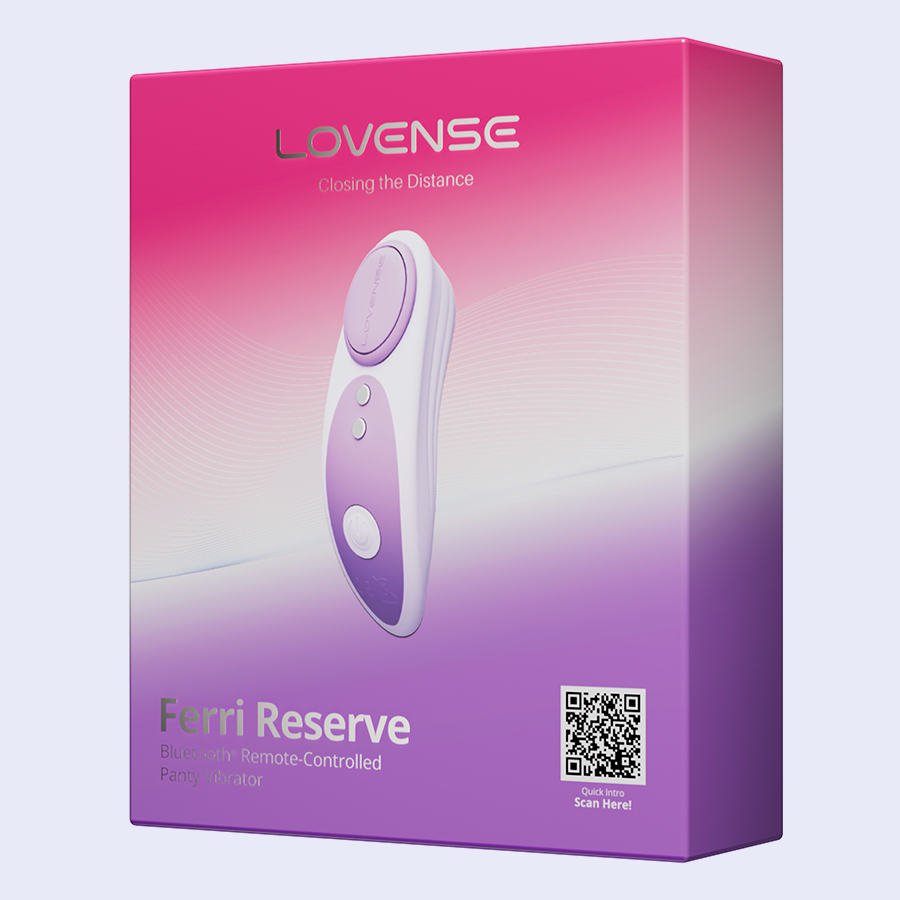 Lovense Ferri Reserve Vibrador de Panty para Clítoris Lila