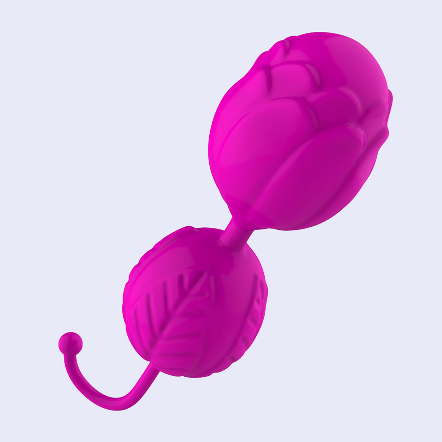 Secret Play Flower Kegel Balls | Bolas Kegel Fucsia