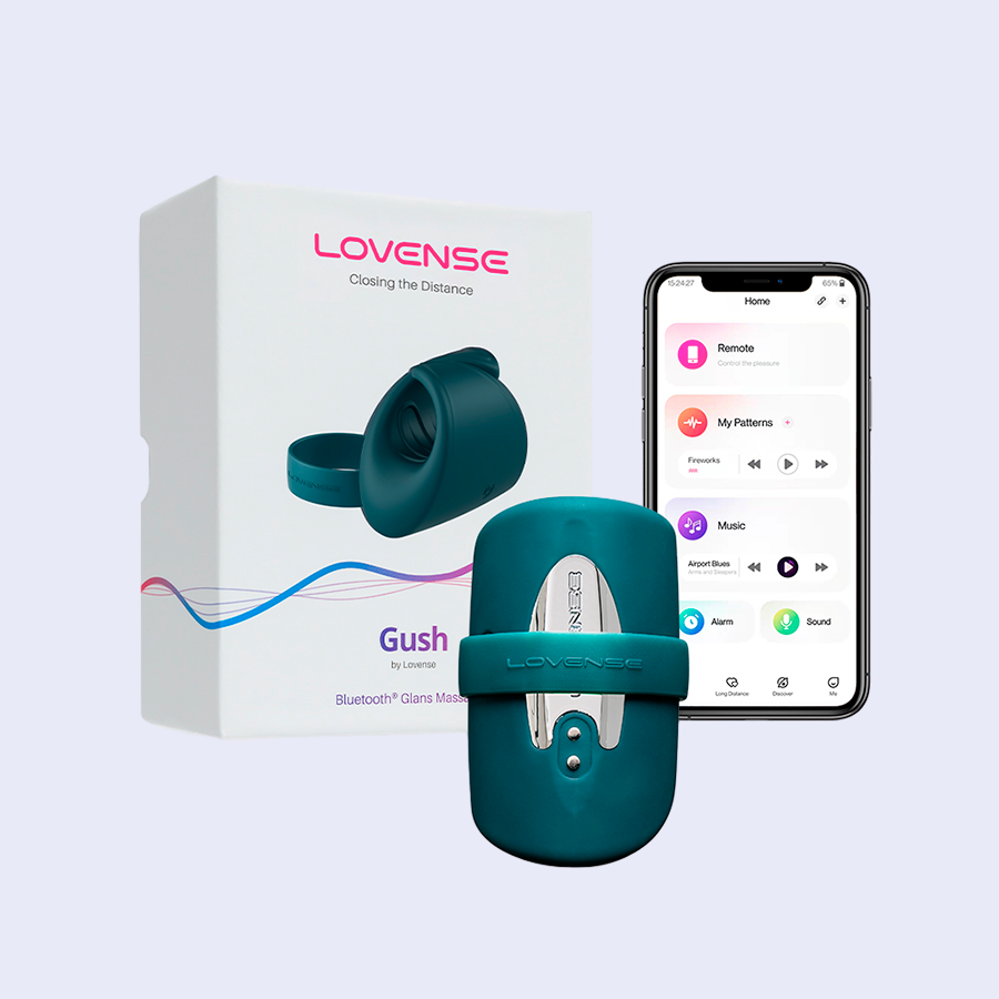 Lovense Gush Masturbador Masculino Manos Libres con App