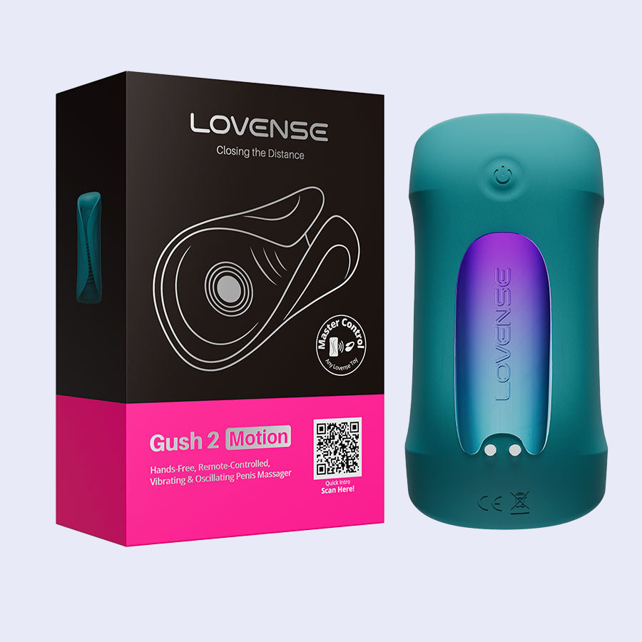 Lovense Gush 2 Motion - Masturbador Vibrador Controlado por Movimiento