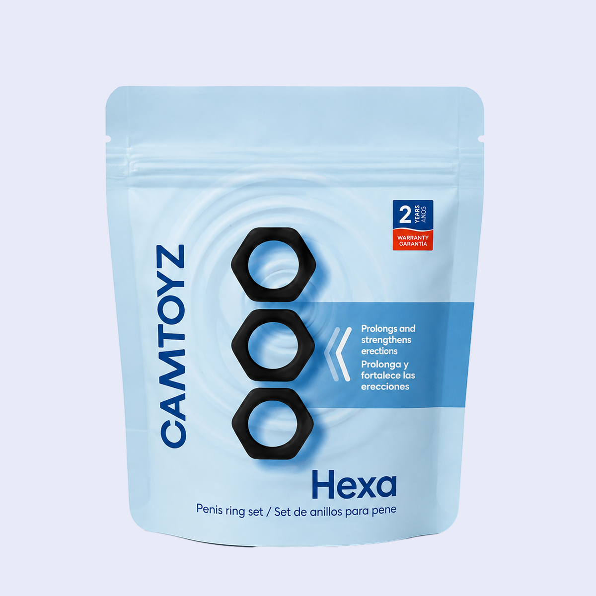 Hexa Set de 3 Anillos para Pene Camtoyz