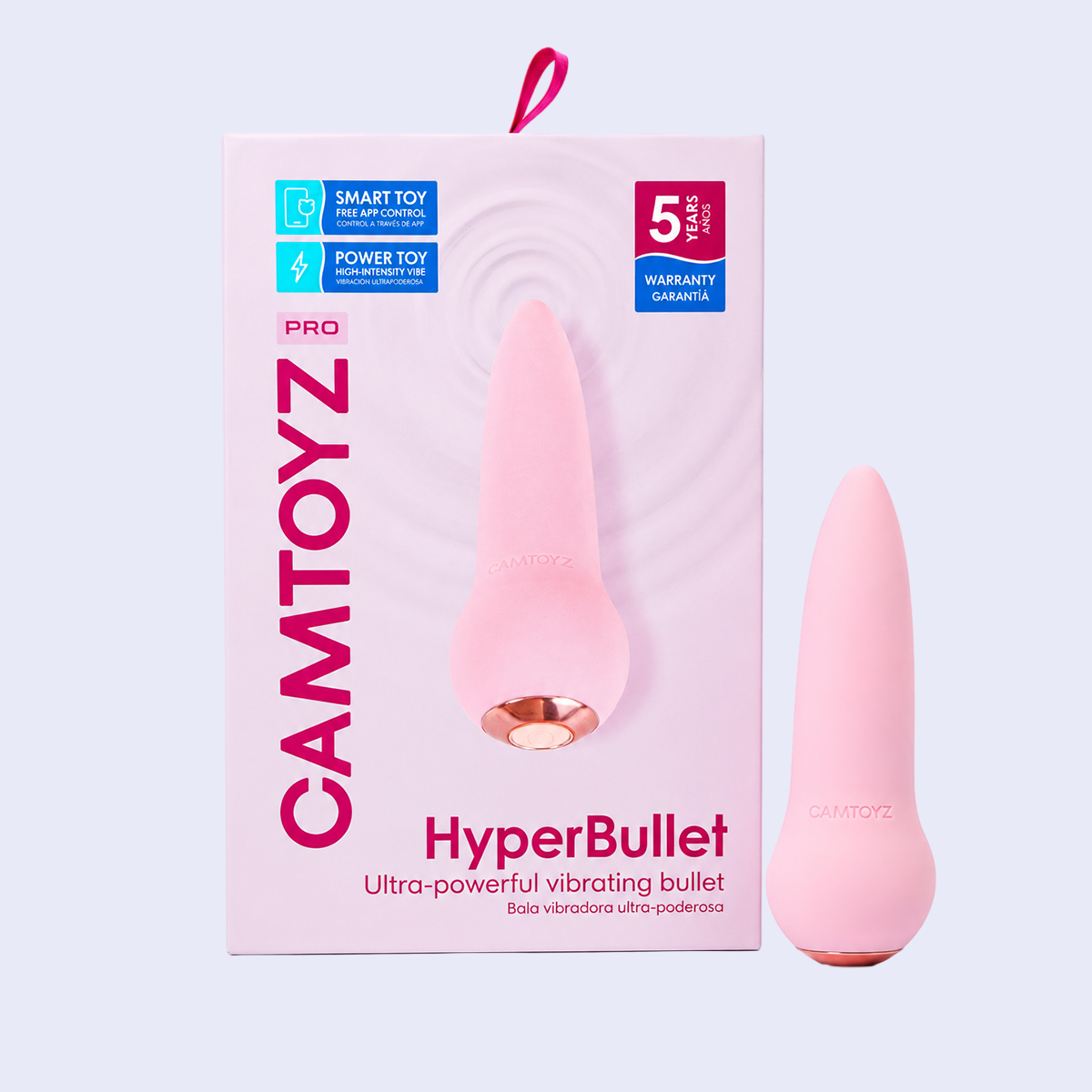 HyperBullet Bala Vibradora con App Camtoyz