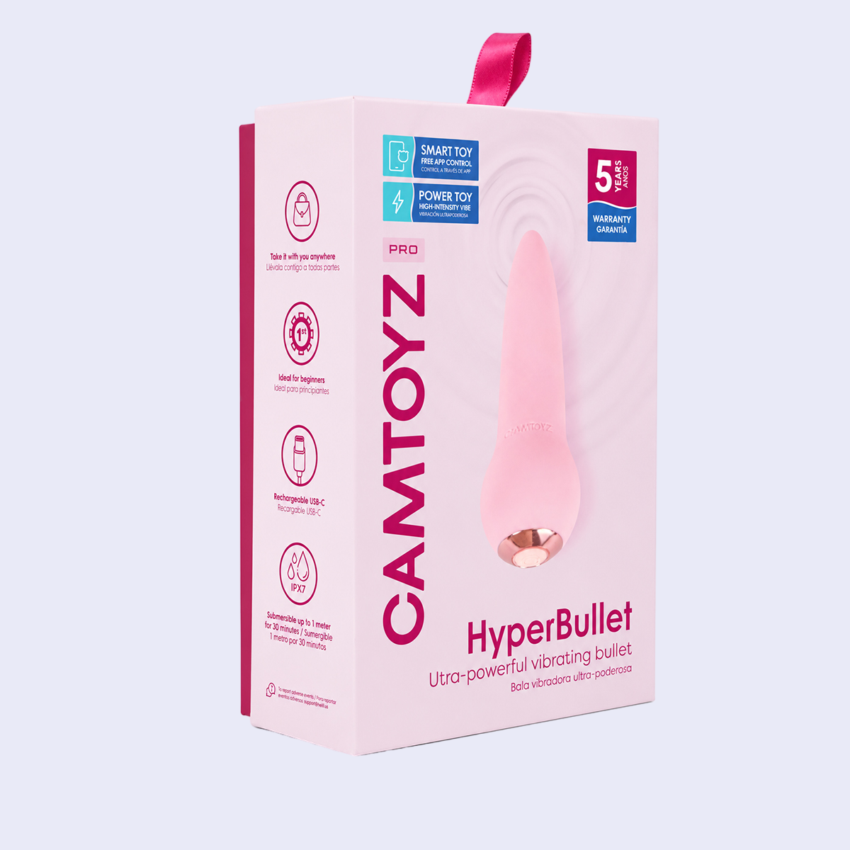 HyperBullet Bala Vibradora con App Camtoyz