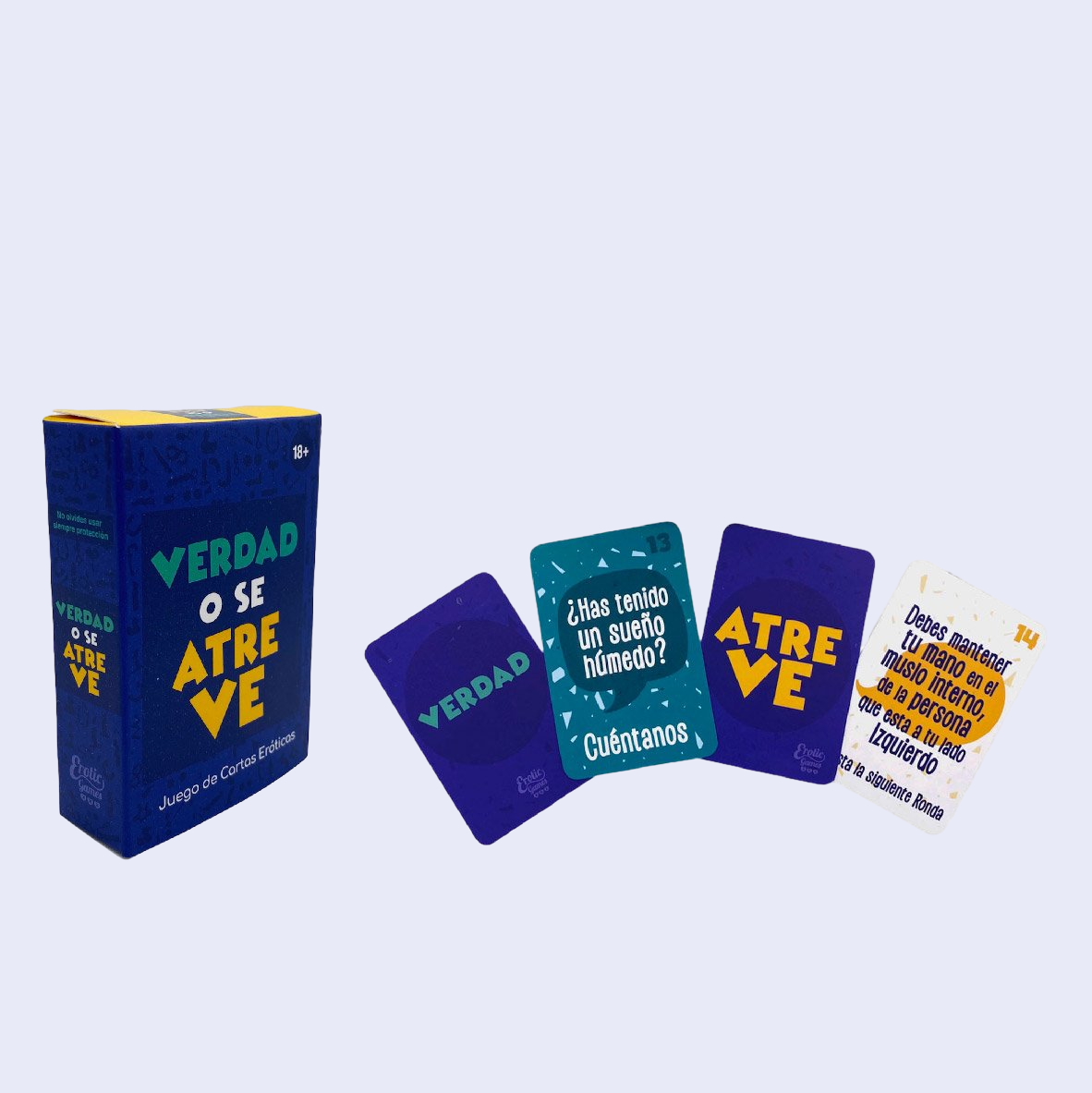 Erotic Games Juego de Cartas Eróticas Verdad o Se Atreve