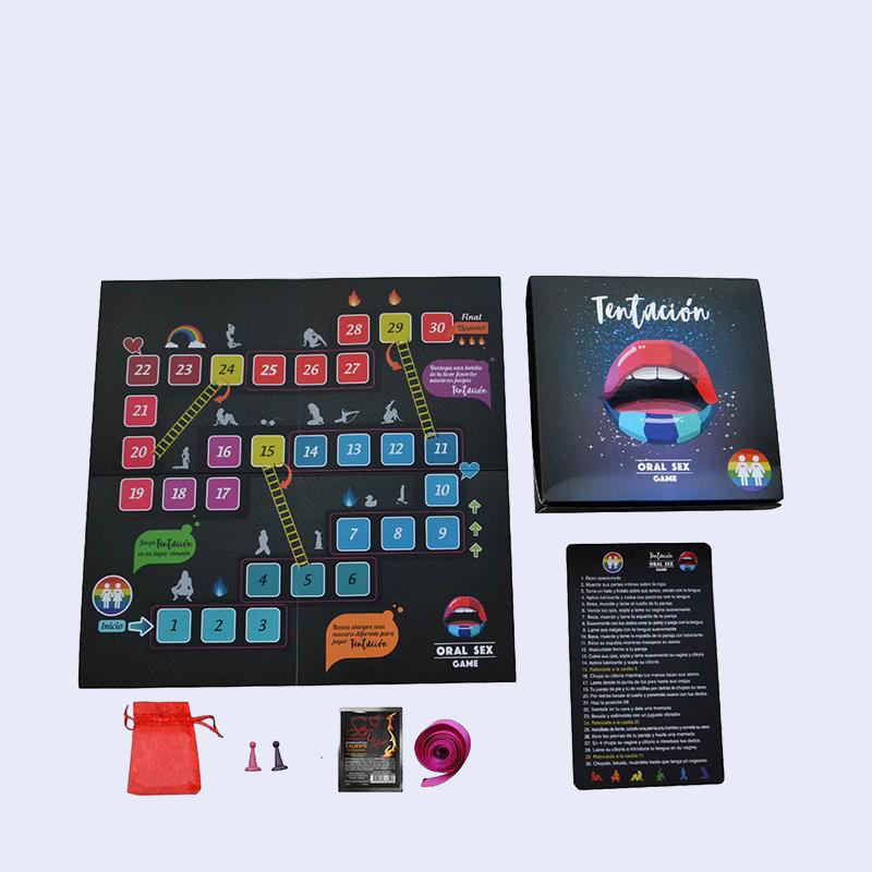Erotic Games Tentación Oral Sex Games Juego de Mesa