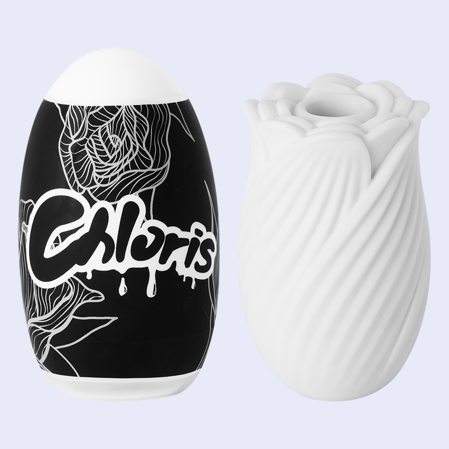 Masturbador Chloris SHANDE de silicona texturizada con lubricante