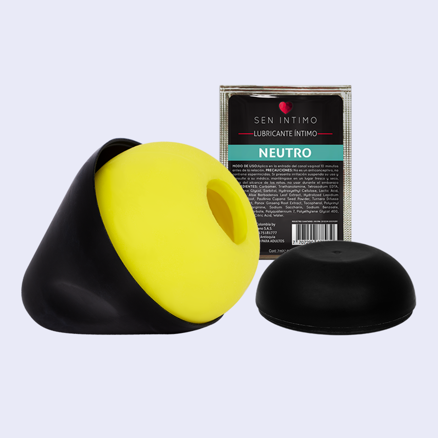 Masturbador Genesys Thunder con Lubricante Íntimo